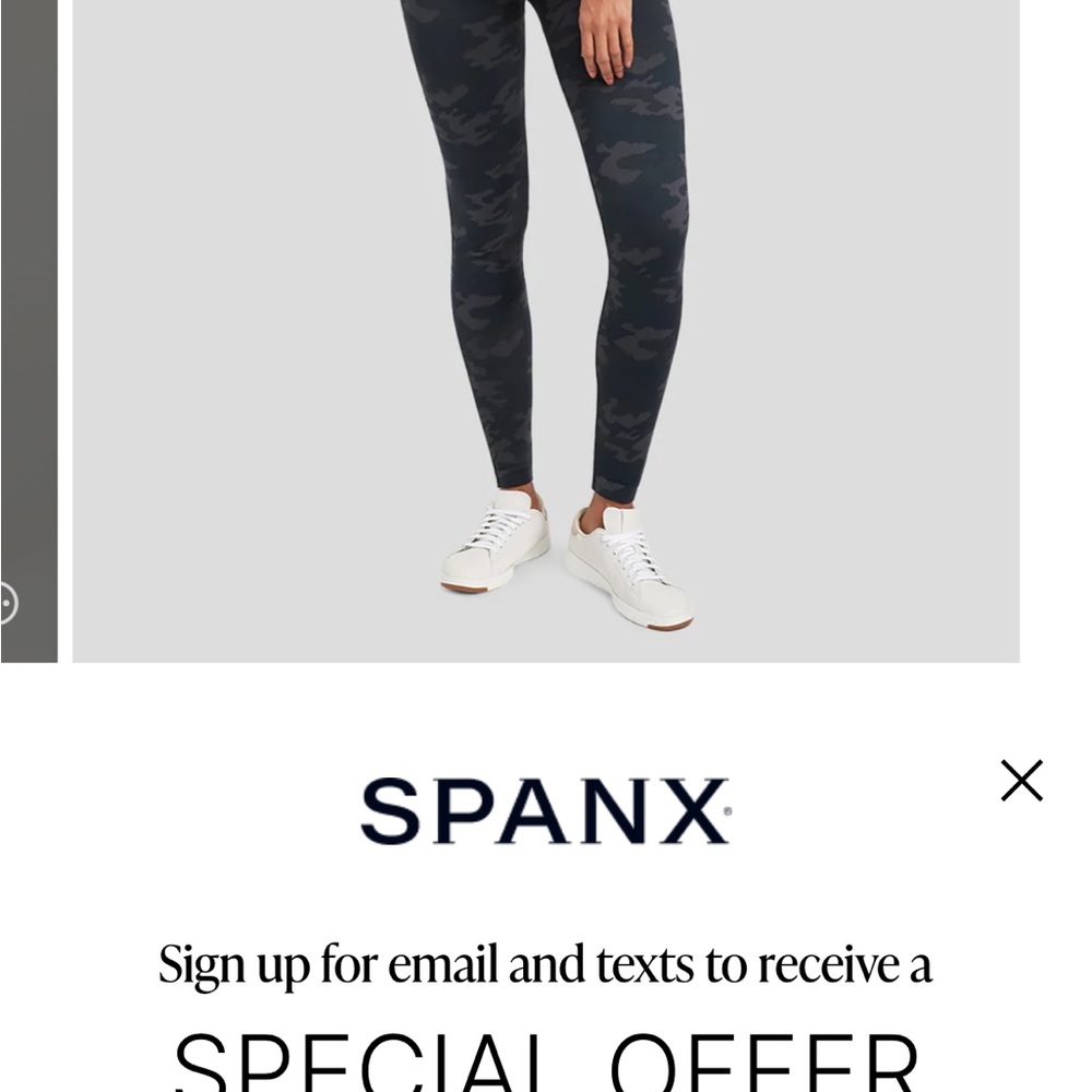 SPANX EcoCare Camo Seamless Leggings